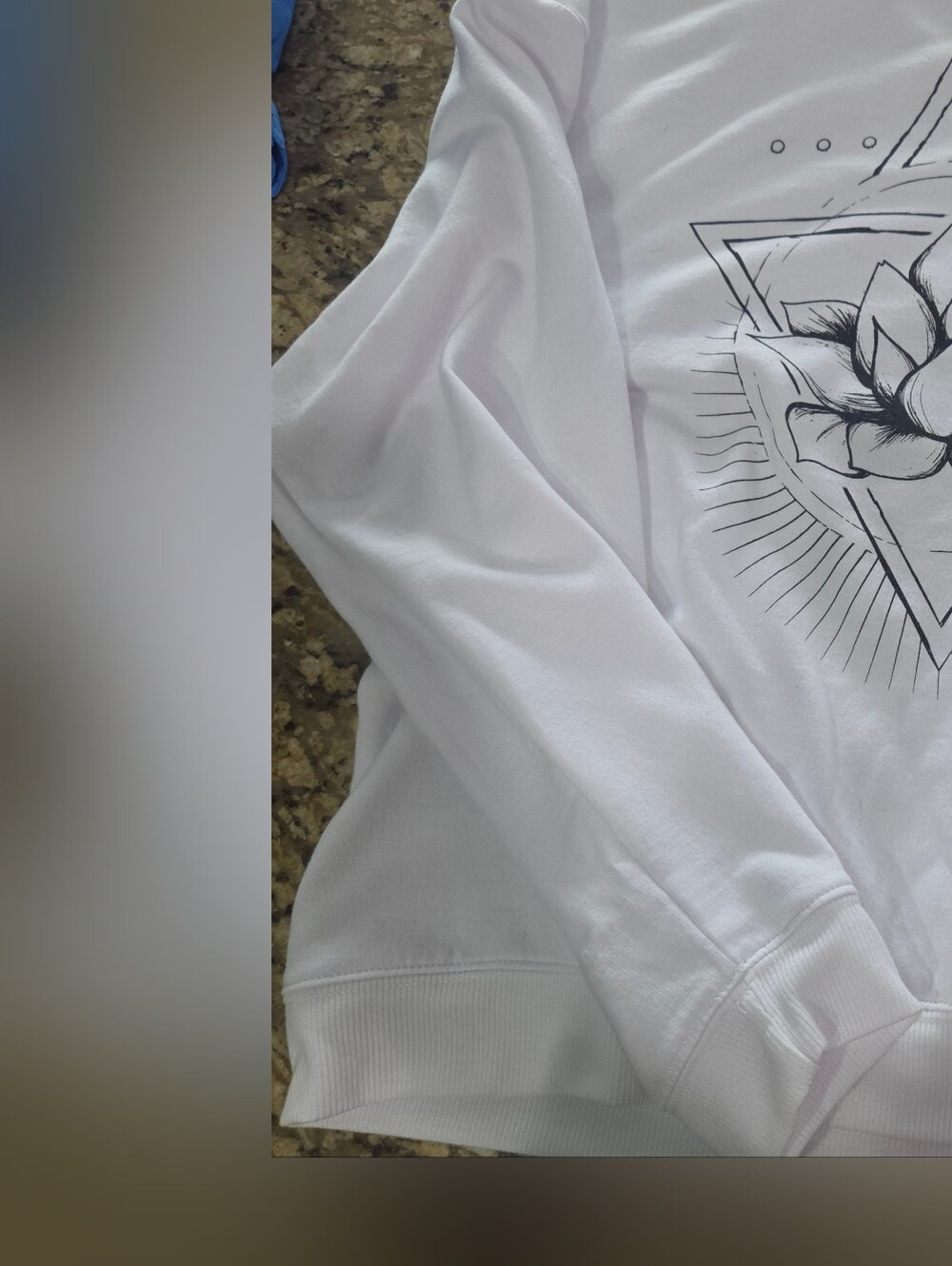 Miken White Graphic Sweatshirt